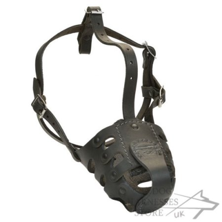 German Shepherd Dog Muzzle Leather for Daily Use
