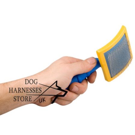 Slicker Dog Grooming Brush for Long-Haired Breeds