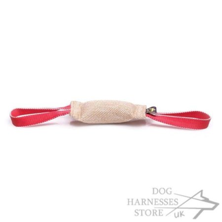 Jute Dog Bite Tug with 2 Handles for Puppy Training