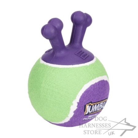 Dog Ball Fetch Toy "Jumball" for Puppies and Small Breeds